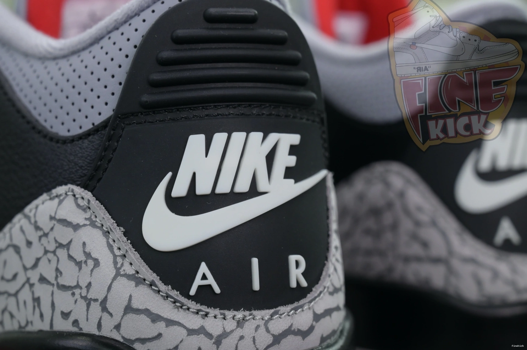 Reimagined” Cement Jordan 3“Black Air 1106